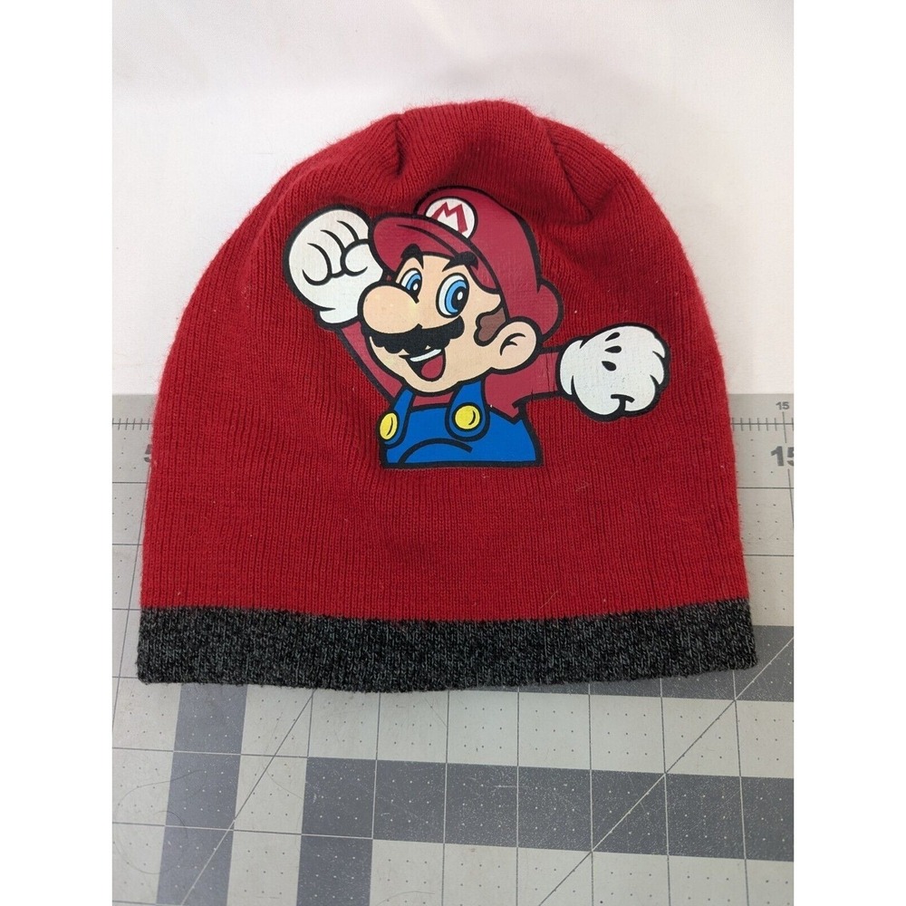 Nintendo Mario Bros Knit Cap Hat 2013